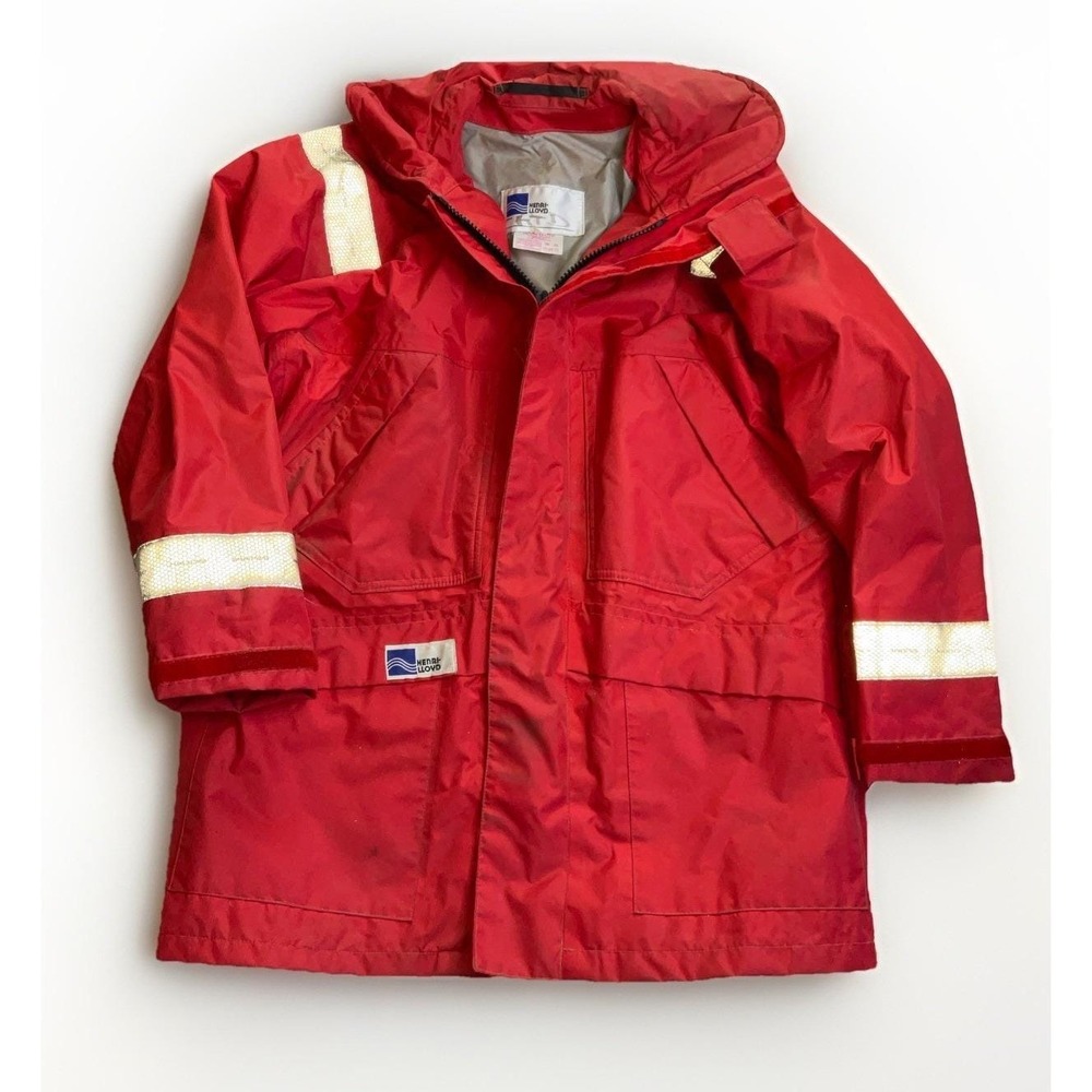 Henri LLoyd Jacket Sailing Boating Racing High Neck Collar Utility Bri‎ Nylon